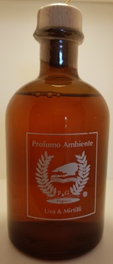 Art.  2531. Profumatore per ambiente vetro giallo.  250 ml